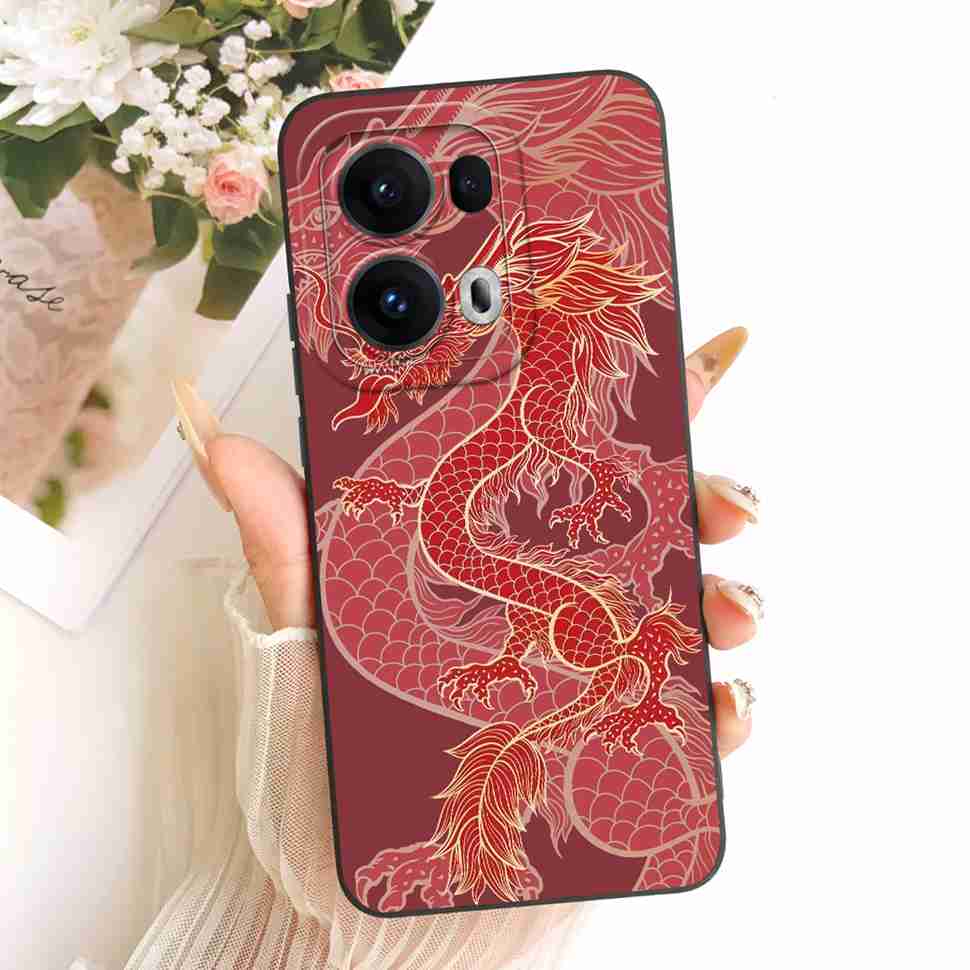 Petty Girl Hülle Für Oppo Reno13 Pro Hülle CPH2697 PKK110 Silikon Weiche Schutzhülle Für Oppo Reno13 Reno 13 Pro 5G Hüllen Tasche