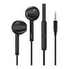 2m Wired Earphones, 2m Deep Bass, Ergonomic Design, Compatible with Smartphones/PCs/TVs/Game Consoles/Recording, Built-in Microphone, Super Flexible