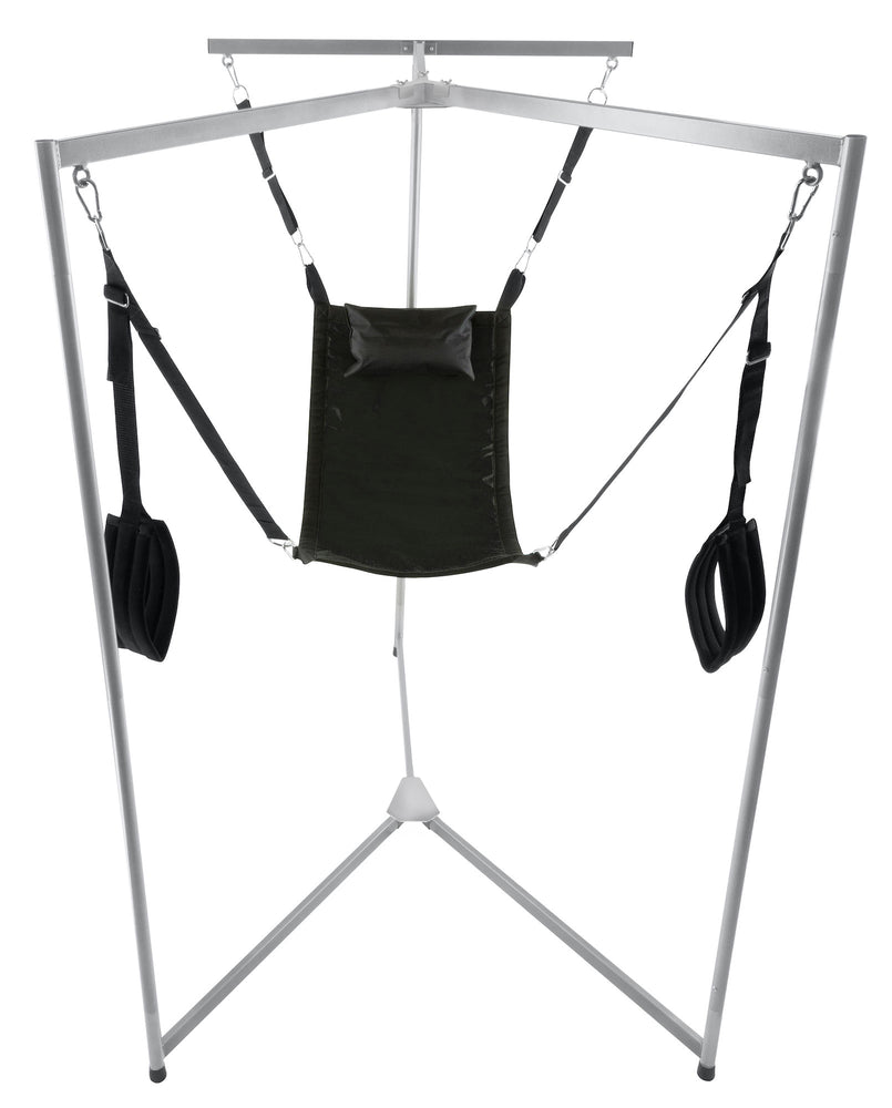 Kit Sling Tissu Rectangle Noir Armature Grise - VIP Sling Pack - Play Room & Balancoires