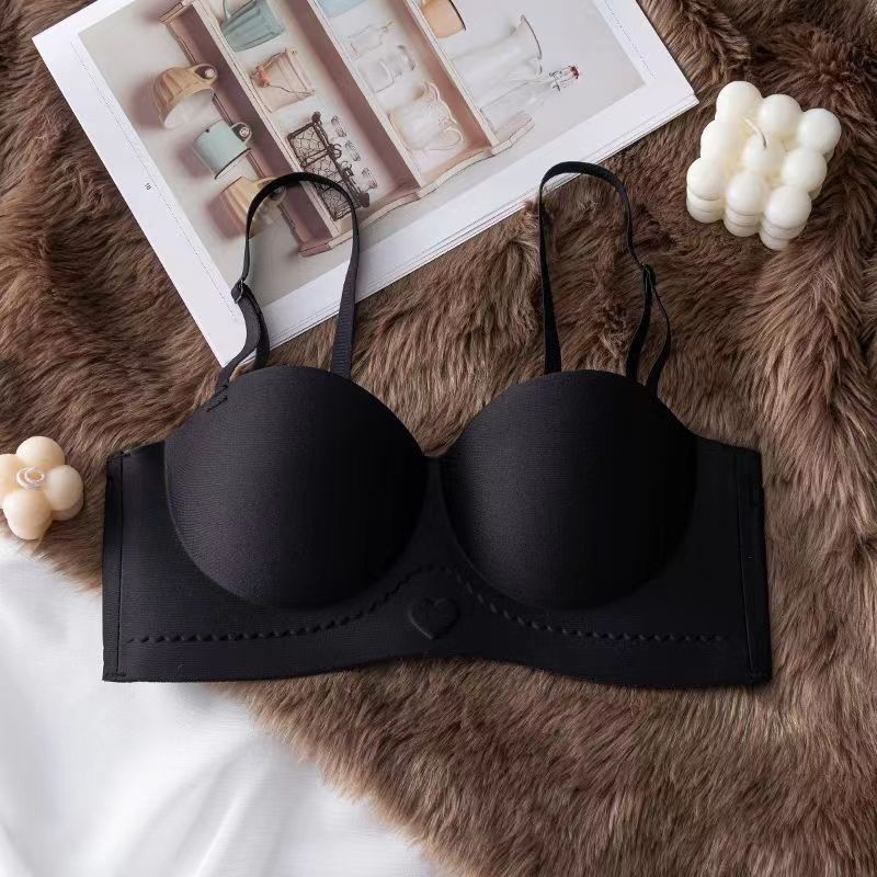 

мода Оригінальна безшовна нижня білизна для збору жіноча велика цільна тривимірна плівка без бретелей, невидимий нековзкий чохол для бюстгальтера 85B