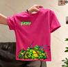 Latest hit product  Ninja Turtles cartoon print childrens pure cotton Tshirt Soft and adorable top for children aged 312