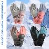 Cute Plush Winter Waterproof Ski Gloves