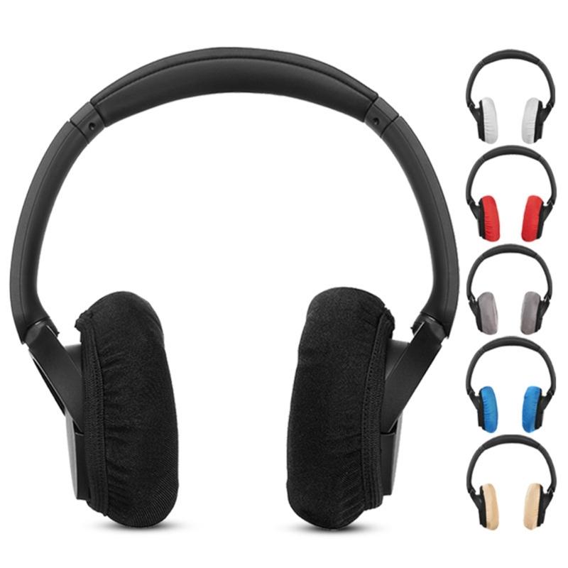 Universal Fit Headphone Dust Covers Reusable Fabric Ear Cups Ear Covers for Aviation, Gaming, and Racing Headsets