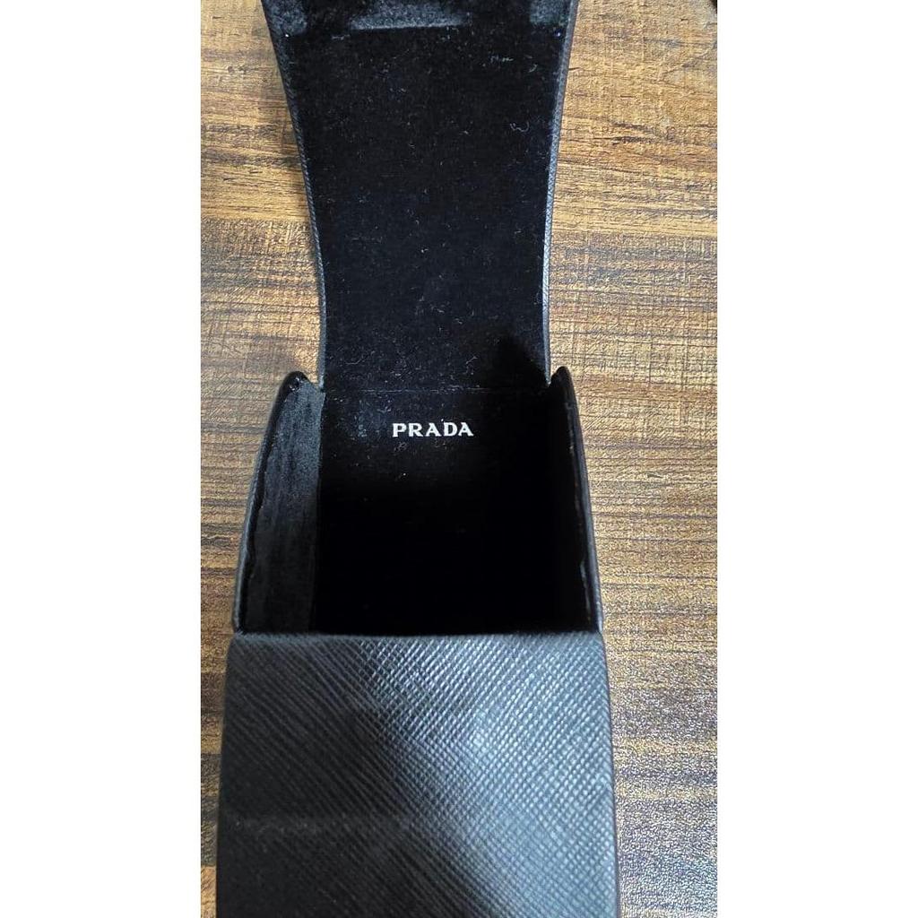 Used PRADA Sunglasses SPR07P-A Black
