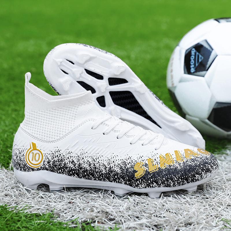 33-46 UNISEX Kopačky Šnurovanie Vysoko elastická ponožka Tréning úst Umelý kapitán Športový tréning v prírode Detská futbalová obuv