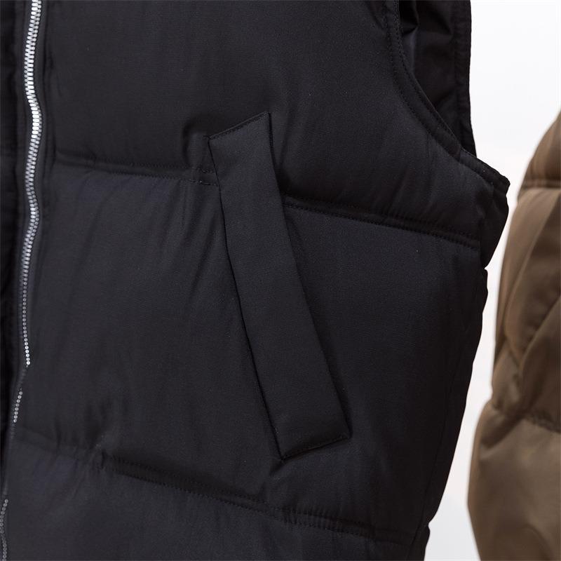 Fashion Sleeveless Women's Vest Short Outer Wear Autumn and Winter New Stand-up Collar Jacket Thickened Coats Zipper Cotton-padded Clothes