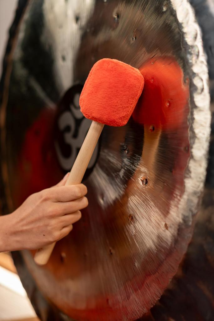 MEINL Sonic Energy Collection Mallet for Gongs, Small, Sweet Tangerine, Made In Germany, MGM-S-ST [Official Japanese Product]