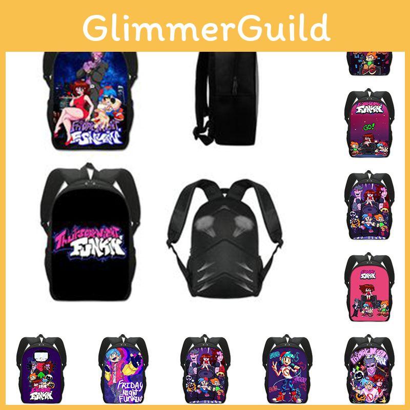 Stylish Friday Night Funkin Backpack For Cartoon Game Fans With Adjustable Straps