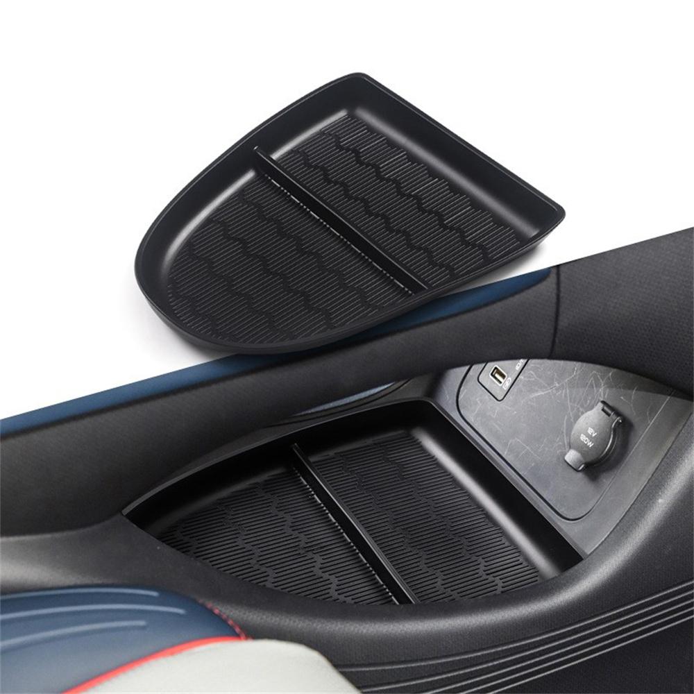 Center Console Organizer Tray Storage Box PVC Interior Accessories For BYD Atto 3