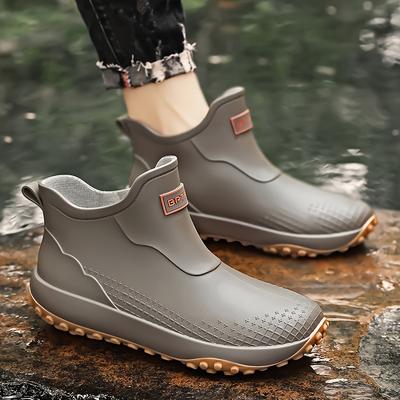 Botas de Lluvia para Mujer para Exteriores, Zapatos Elegantes y Deportivos, Portátiles y Antideslizantes, Adecuadas para Senderismo, Trabajo al Aire Libre, Acampada, Jardinería