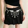 Elegant Pearl Waist Chains Adjustable Body Chain Decor Y2K Hip Chain  Birthday Gift
