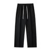 Herren-Jeans Relaxed Fit mit Kordelzug Taille Lässige Jeans mit geradem Bein Geeignet für den täglichen Gebrauch und Aktivitäten