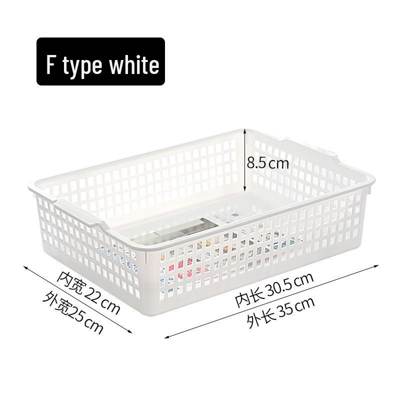 Miumi Kitchen & Desktop Plastic Storage Basket for Snacks & Fruits