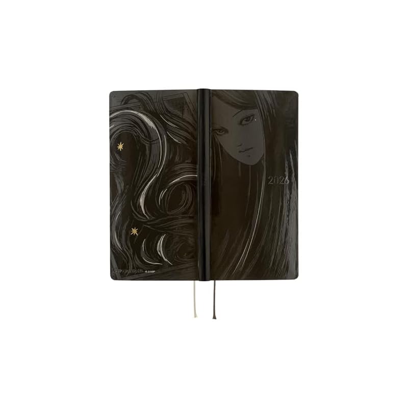 Hobonichi Techo 2026 Weeks Junji Ito/Tomie Haunting Beauty January Start Weekly Planner Left Slim Vertical