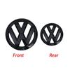 For Volkswagen VW 2pcs Car Front Radiator Grille Badge Cover Rear Trunk Lid Sticker For VW Polo Golf MK6 MK7 MK7.5 Scirocco Arteon Touareg Taigo EL1