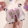 Penguin Cute Rabbit Hair Grab Animals Acrylic Shark Clip Cute Cartoon Hair Claw  Woman Girls