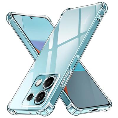 Poduszka powietrzna zapobiegająca upadkowi przezroczysty, cienki, miękki silikonowy pokrowiec na telefon do Redmi Note 13 4G 5G Note 13 Pro 4G 5G 13 Pro + 5G POCO X6 M6 C65 13C