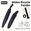 1 Pair Bicycle Mudguards Front Rear Set Durable PP Mountain Bike Fenders for 26-29 Inch Mountain Bikes