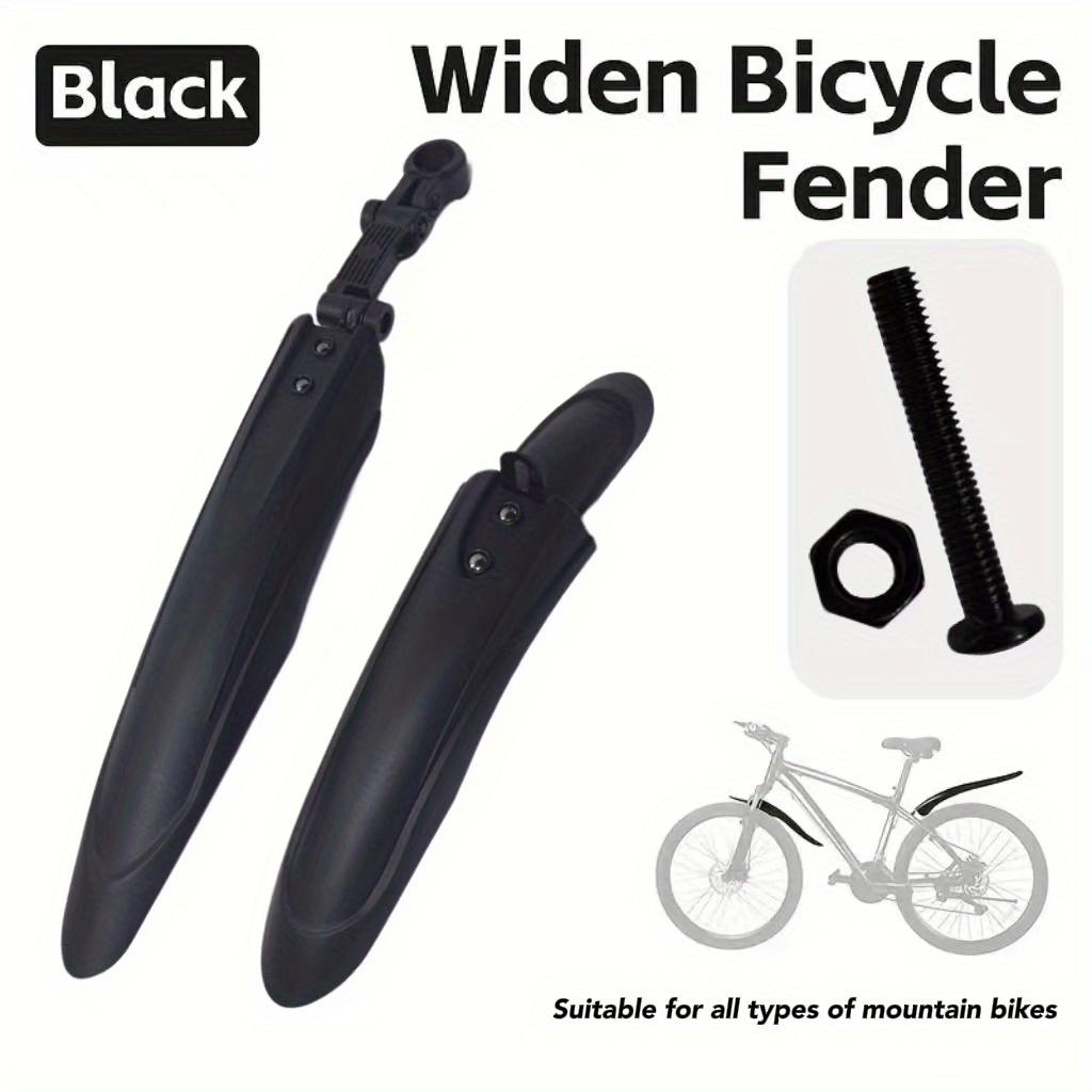 1 Pair Bicycle Mudguards Front Rear Set Durable PP Mountain Bike Fenders for 26-29 Inch Mountain Bikes