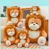 Cartoon Lion Cute Plush Toy Adorable Sleep Pal Girl Children Birthday Gifts
