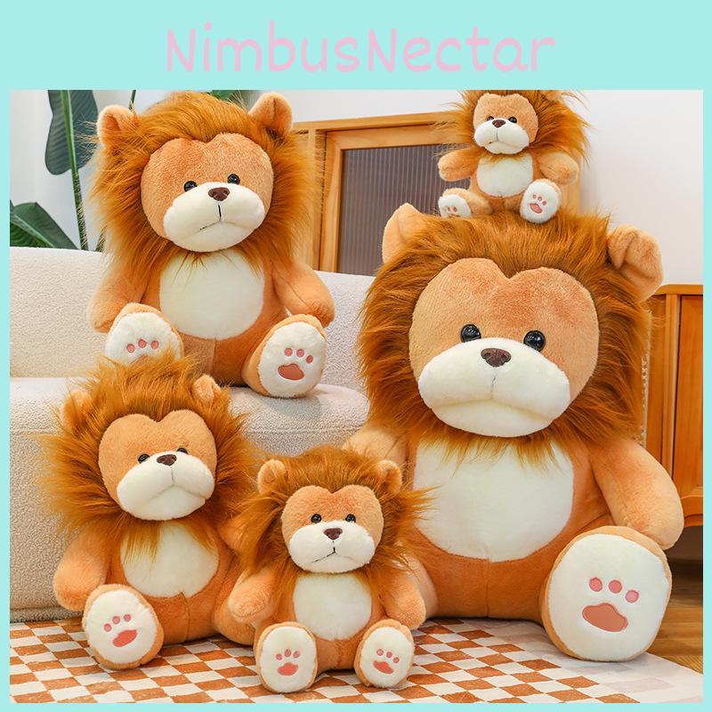 Cartoon Lion Cute Plush Toy Adorable Sleep Pal Girl Children Birthday Gifts