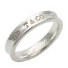 TIFFANY&Co. Ring 1837 Schmal EU#52.5 Silber925 4.1g Silber Klassisch
