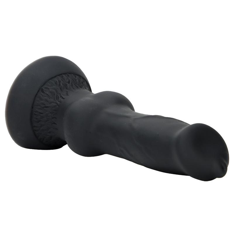 Dildo Pene di Cane Senza Uova Simulato Colore Misto per Donna Dispositivo di Masturbazione Corte Posteriore Grande Plug Anale Strumento di Espansione Anale