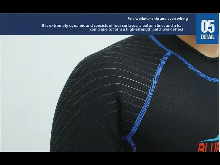 Pánský 2mm neopren: Teplé, jednodílné pro surfování, pádlo, jízdu na motorovém člunu, plavání, zimní šnorchlování - ochrana proti chladu.