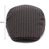 HT4740 Mens Berets Women Retro Artist Painter Plaid Beret Hat Male Female Ivy Flat Cap Unisex Spring Summer Adjustable Beret Cap