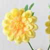 Künstliche Chrysanthemenblume Langer Stiel Realistischer Künstlicher Calendula Blumenstrauß für Vase
