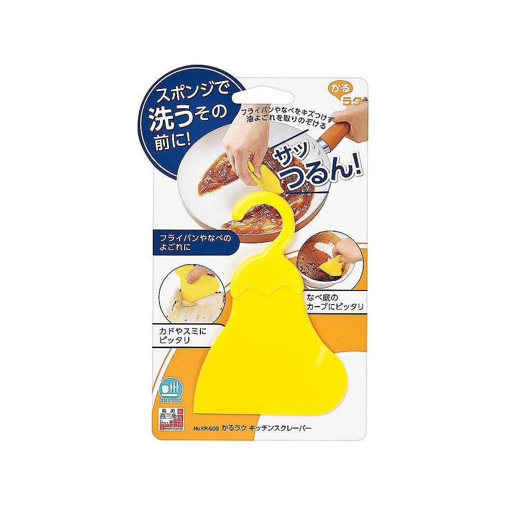 Shimomura Kogyo Made In Japan Karuraku Kitchen Scraver Made In Niigata KR-609 Tsubame-Sanjo