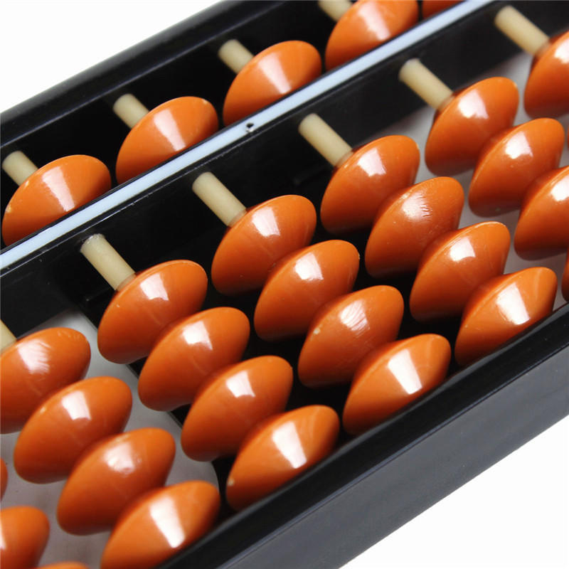 Plastic Abacus Arithmetic Abacus Kids Calculation Tool 17 Digits I6k2 A1l2 for sale online