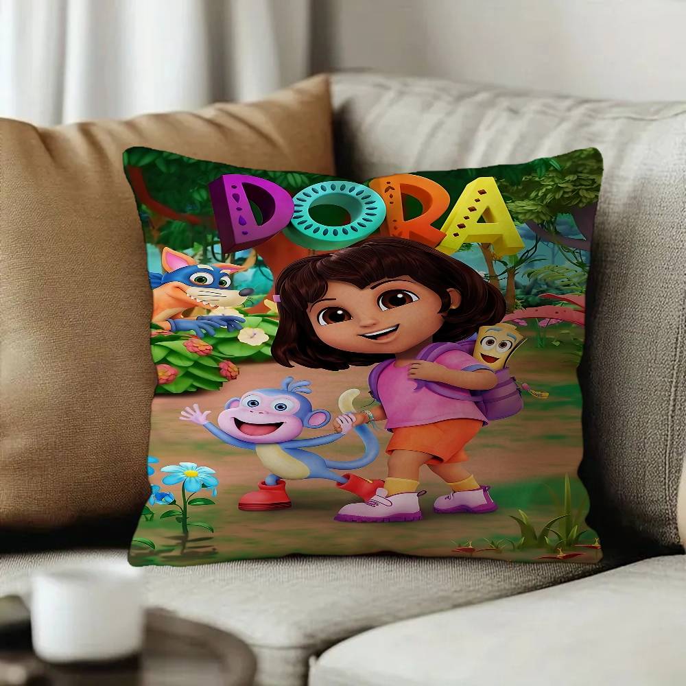 Cartoon DDora The EExplorer Pillow Anime Pillow Sofa Bed Head Pillow Cover Cushion Cover x cm Fashion