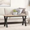 VidaXL Coffee Table Legs Y-Frame, Accent Table Legs, End Table Legs Living Room Home Interior, 357925