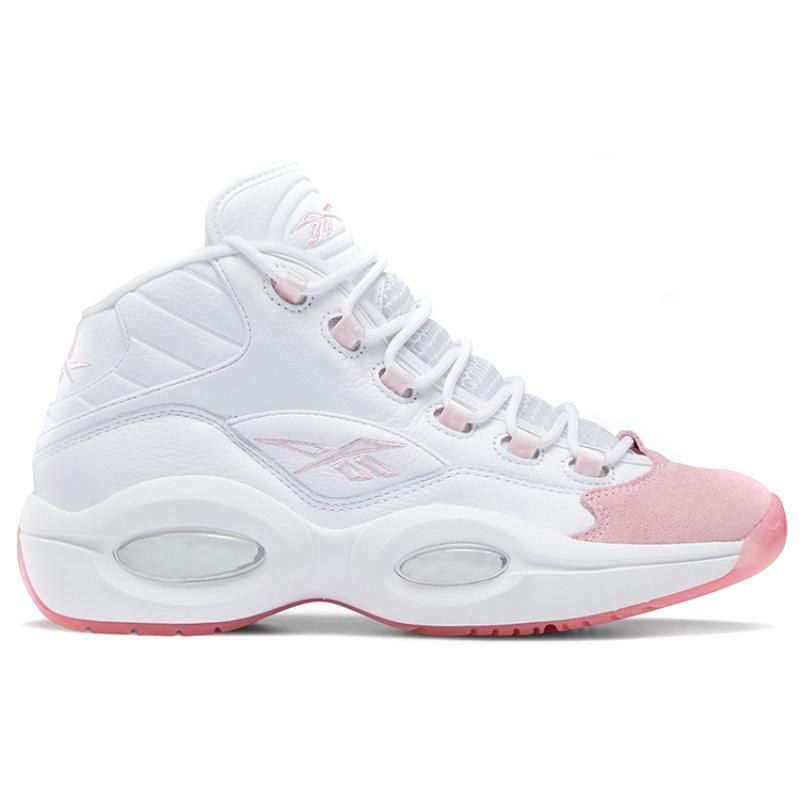 Reebok Question Mid 'Pink Toe' Sneakers G55120