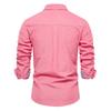 TrendHub New Autumn Cotton Men's Oxford Shirt Long Sleeve Button Down Social Business Casual Shirts for Men
