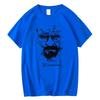 Unisexs HighQuality Pure Cotton Casual TShirt Trendy Short Sleeve Tops with Heisenberg Print from TV Series Breaking Bad