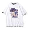 Summer Cartoon Ghost Killing Blade Summer Anime Cotton Cartoon Printing New Unisexs and Womens Casual Round Neck Short Sleeve