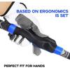 Plastic Golf Grip Trainer Right Hand Gesture Swing Golf Training Aid Posture Correction Golf Club Hand Grip Corrector