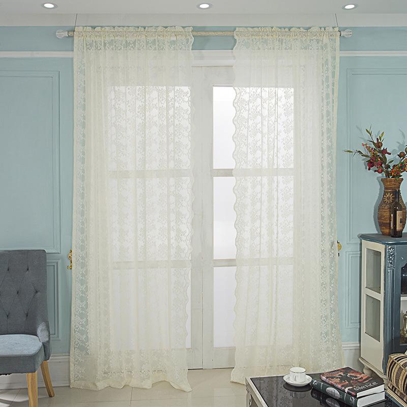 

Однотонная тканая жаккардовая оконная сетка кружевная занавеска белая сетчатая занавеска оконная сетка loose shear бежевый