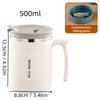 Thermal Cup 304 Stainless Steel Double-layer Insulated Coffee Mug With Spoon Portable Leak Proof Wter Cup For Student Adult