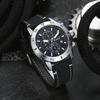 Multifunctional Chronograph Sports Watch Men'S Watch, Luminous Calendar Quartz Watch 572