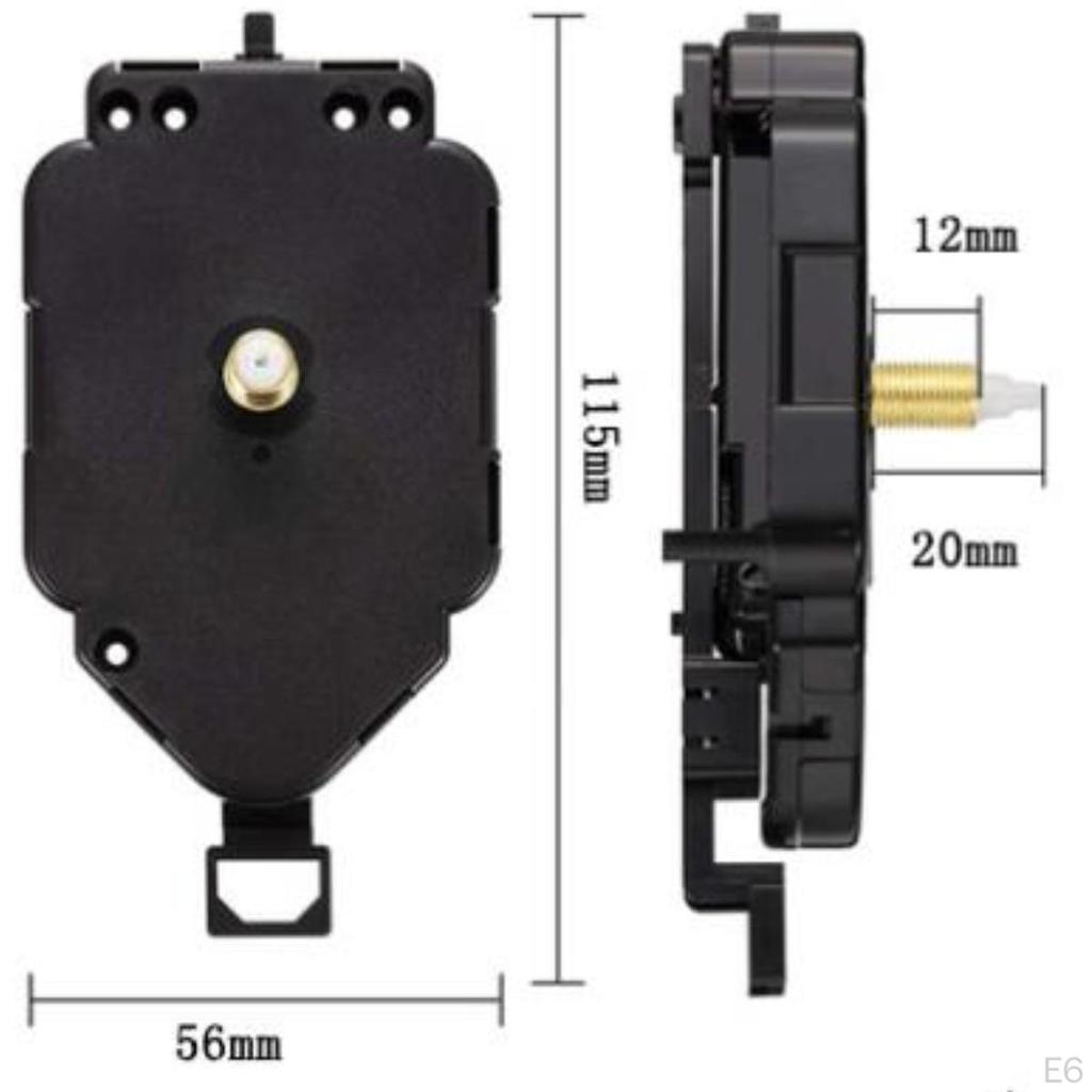 Clockwork Repair Kit with Decorative Hands for DIY Projects