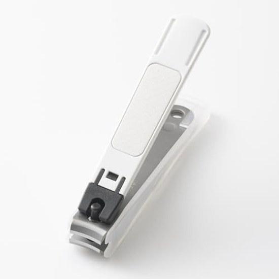 KAI Nail Clipper Type 001 M White Curved Blade Made Japan KE0122