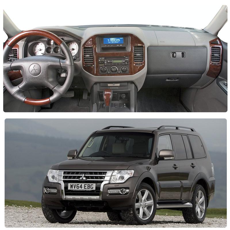 Dashboard Cover Mat Carpet For Mitsubishi Pajero Montero Shogun NM NP 1999~2006 Dash Board Protector Sun Shade Car Accessories