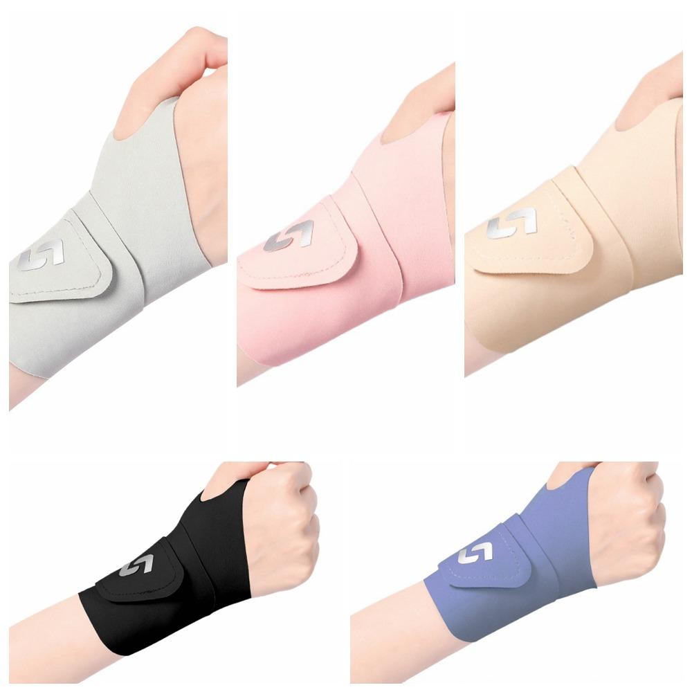 Lightweight Elastic Wrist Guard High Elastic Comfortable Thumb Wrist Support Brace Soft Portable Wrist Protectors Band Sportsman