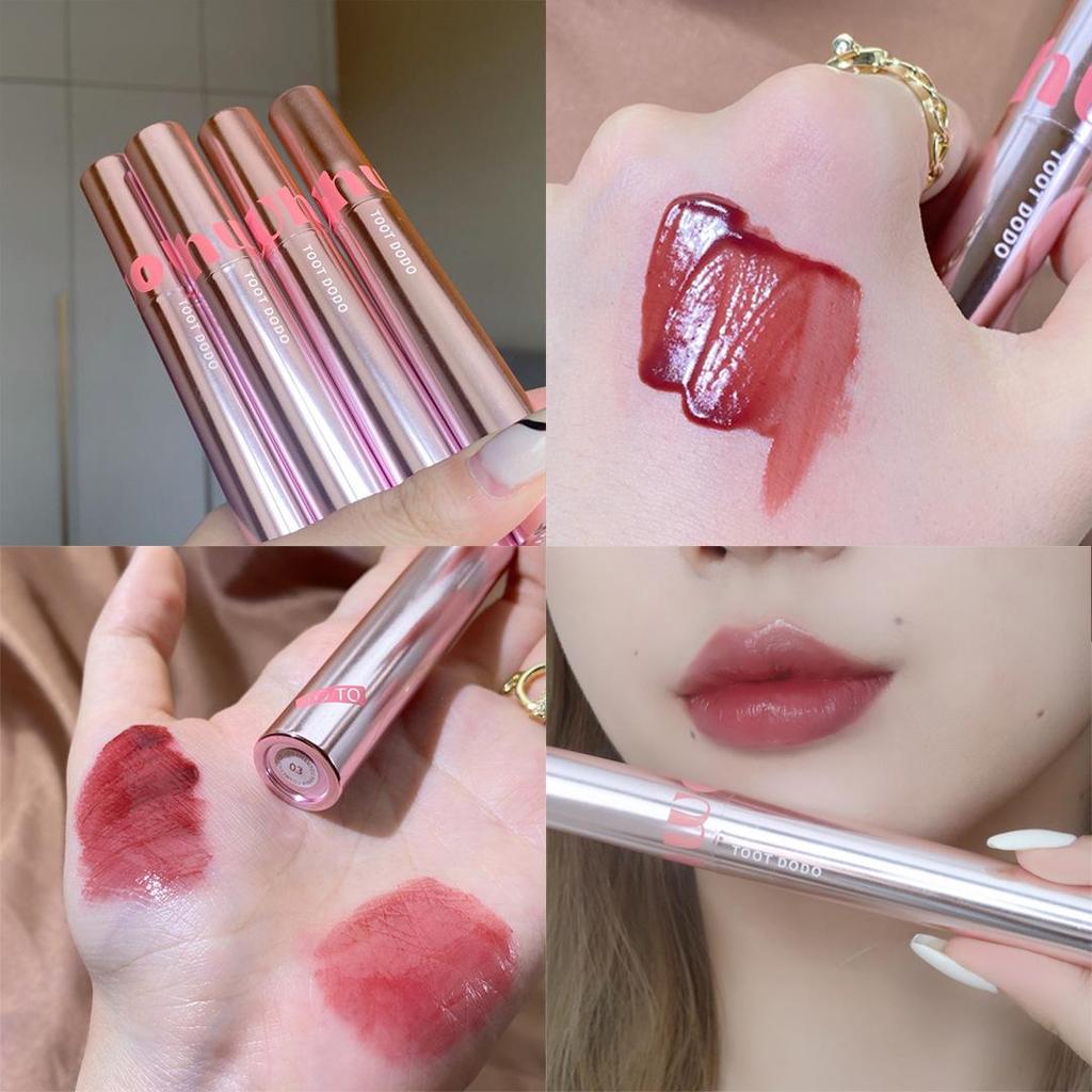 Dreamy Dewy Lip Gloss: Matte, Icy, Transparent, Candy Mirror Finish