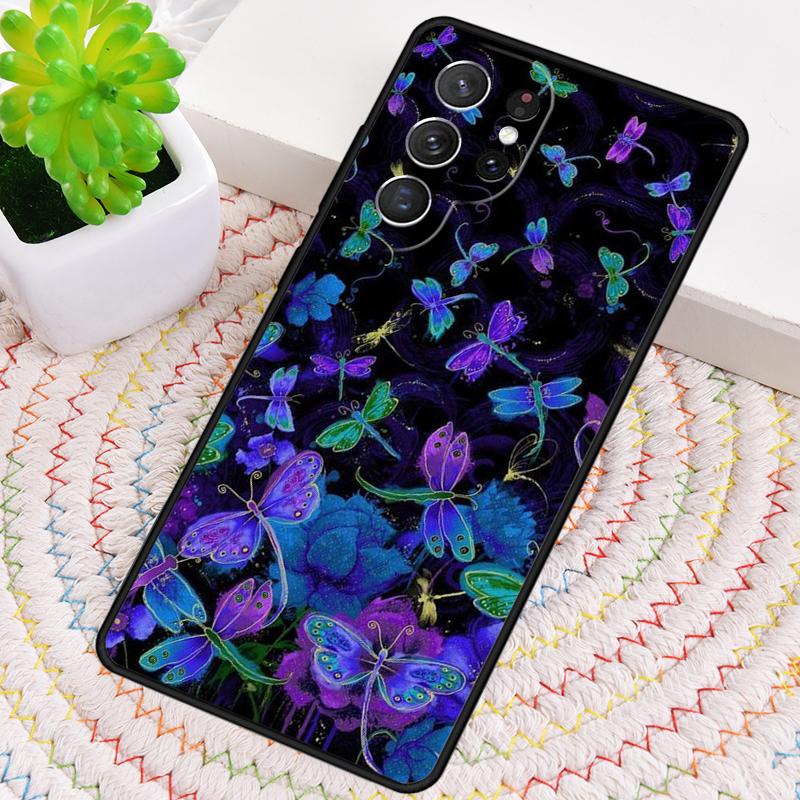 Dragonfly Phone Case for Samsung Galaxy note 10 pro S26 Ultra S23 S24 FE S25 S21 S22 PLUS shockproof Cove