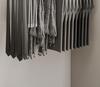 Multi-Layer Stainless Steel Folding Pants Hanger with Pull-Out Clips