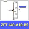ZPT Vacuum Suction Cup Mini Fitting: Industrial Pneumatic Flat/Pointed Head Anti-Rotation Robotic Arm Holder.